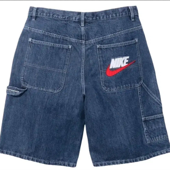 [BUNJANG] Nike x Supreme Denim Indigo Shorts Size 34 / (34)나이키X슈프림 데님 인디고 쇼츠
