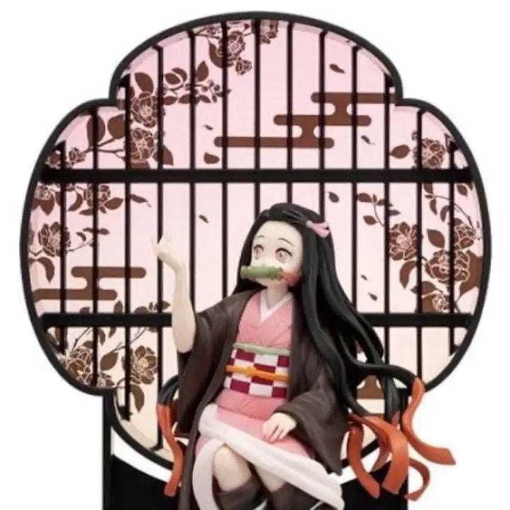 [BUNJANG] Demon Slayer Nezuko Folding Screen (B Prize) / 미개봉) 귀멸의 칼날 병풍 네즈코 귀살의뜻 B상