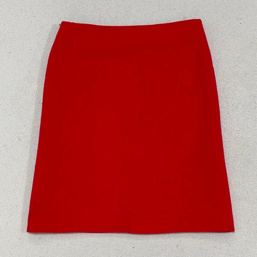 [BUNJANG] 64 Inch Wool Midi Skirt with 3D Pattern / 64 마인 입체 패턴 모직 미디 스커트 0506