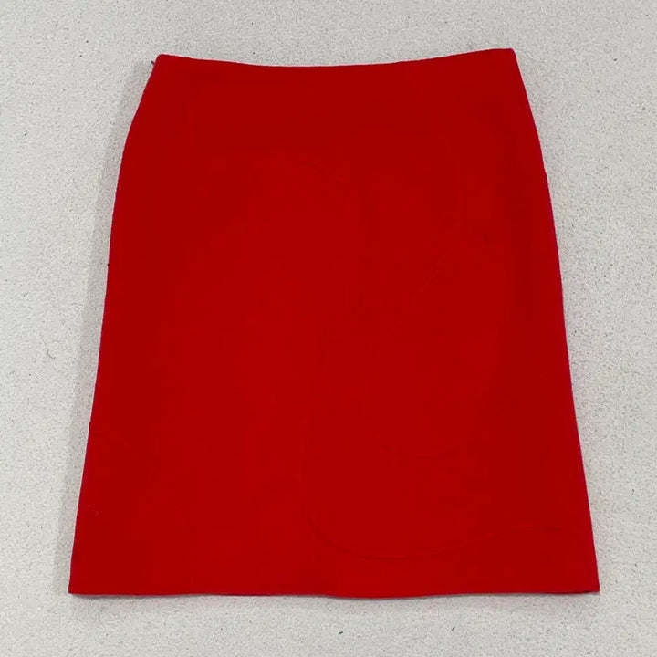 [BUNJANG] 64 Inch Wool Midi Skirt with 3D Pattern / 64 마인 입체 패턴 모직 미디 스커트 0506