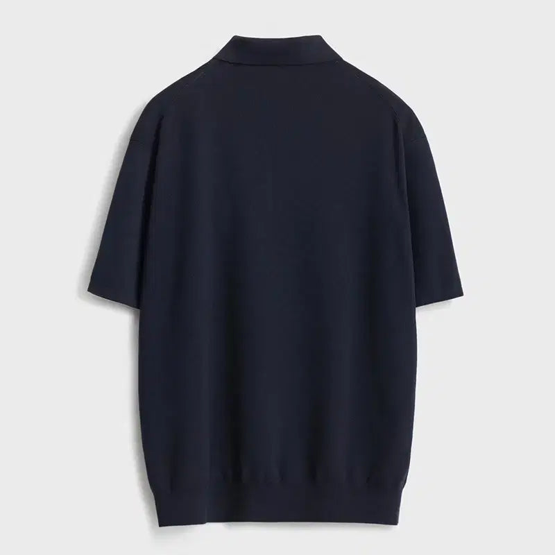 [BUNJANG] Pottery Comfort Polo Knit Half Sleeve Shirt / [새상품] 포터리 컴포트 폴로 니트