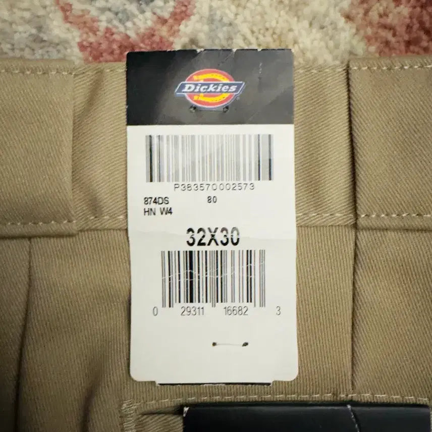 [BUNJANG] Dickies 874 Original Work Pants Desert Sand 32x30 / [디키즈] 874 오리지널 워크팬츠 사막색(DS) 32x30 새상품