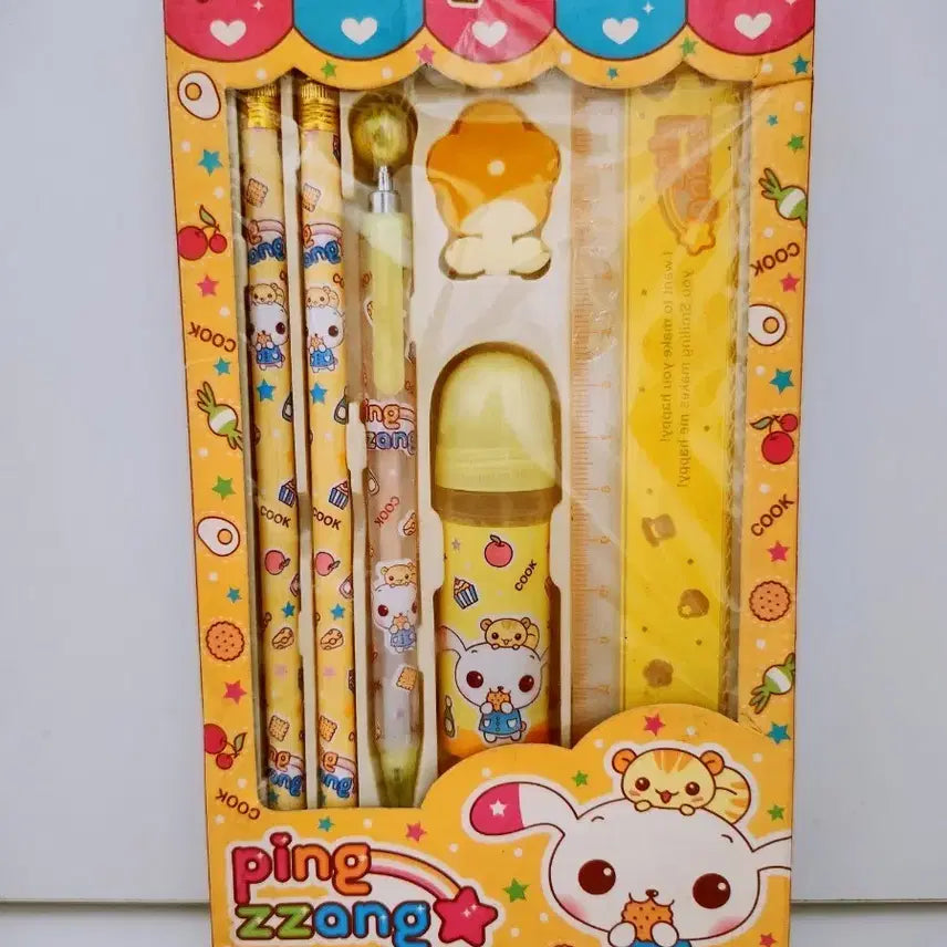 [BUNJANG] Fancy Lobby Cookie Stationery Set / (5월 세일)[고전문구] 팬시로비 쿠키 문구세트