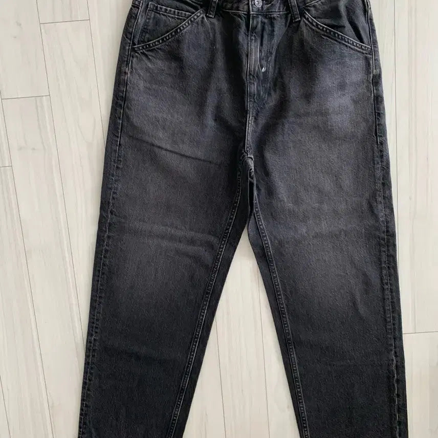[BUNJANG] Uniqlo Wide Fit Jeans Denim Pants / (새상품) 유니클로 와이드핏 진 데님 팬츠