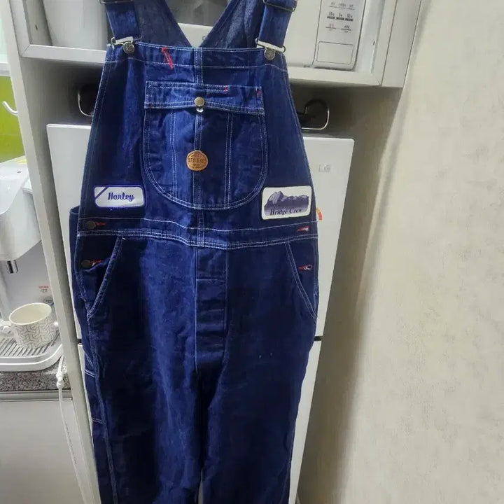 [BUNJANG] Red Cap Overalls / 레드캡오버롤