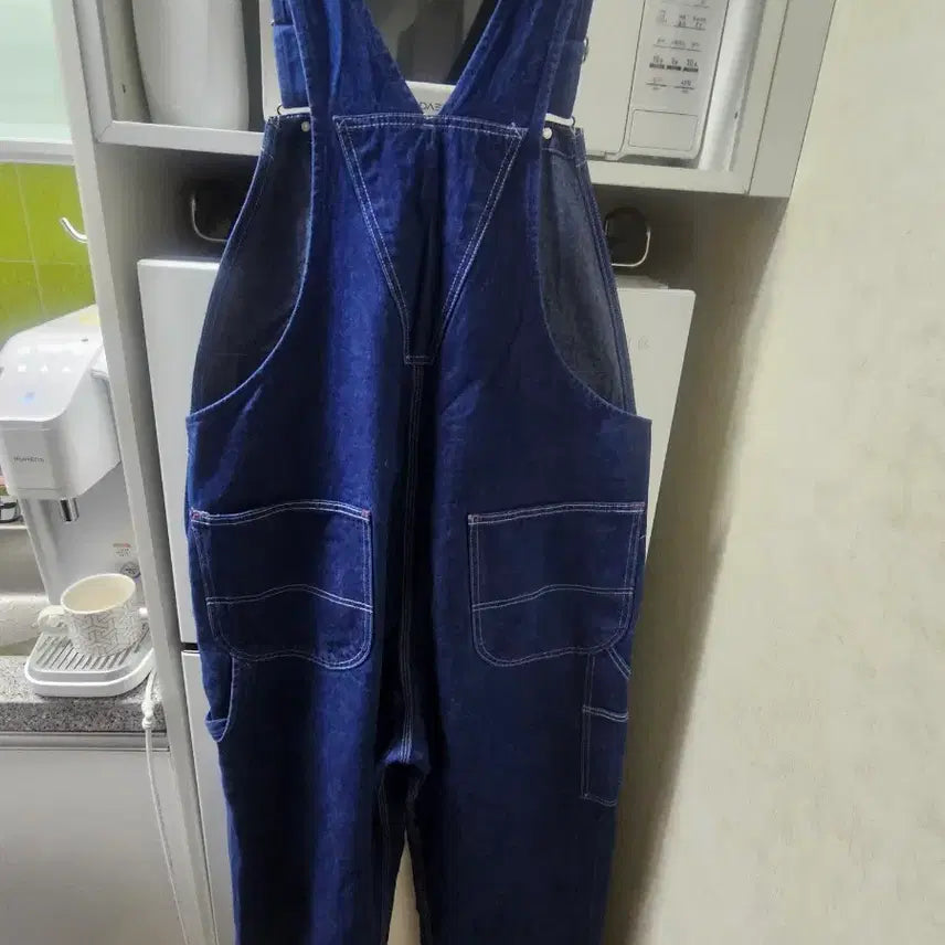 [BUNJANG] Red Cap Overalls / 레드캡오버롤