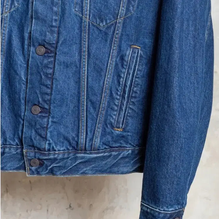 [BUNJANG] CIOTA 4 Pocket Denim Jacket Dark Blue Damage Size 42 / CIOTA(시오타) 4 pocket denim jacket
