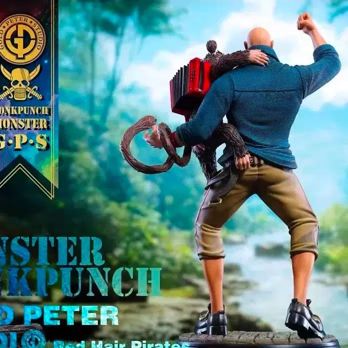 [BUNJANG] GPS Red-Haired Pirates Bonk Punch Resin Statue (Sealed) / [레진] gps 붉은머리해적단 봉크펀치 미개봉 판매