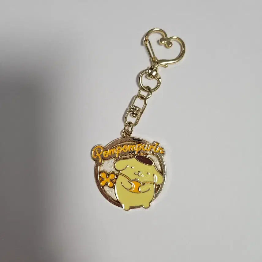 [BUNJANG] Sanrio Pompompurin Keyring / 산리오 폼폼푸린 키링