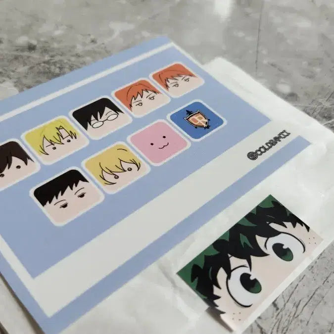 [BUNJANG] Ouran High School Host Club Unofficial Lumbar Pillow Keyboard Sticker / 오란고교 호스트부 비공식 밤삼향 리무버블 키보드 스티커 미사용