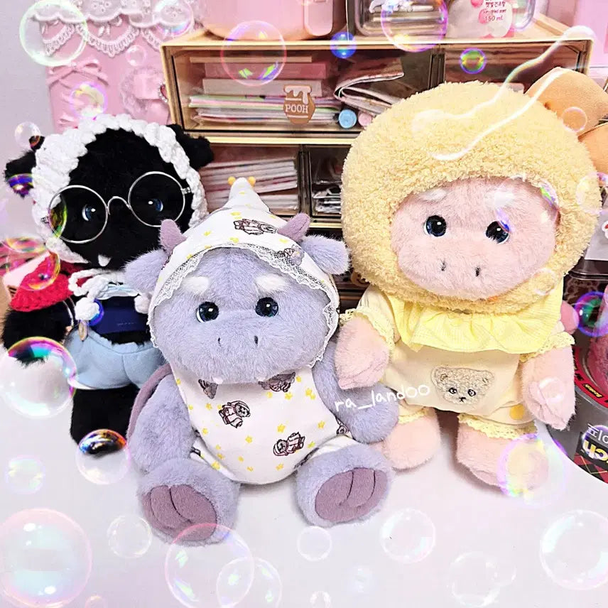 [BUNJANG] Teddy Tales Lena Dragon Purple Plush / 마지막 할인 테디테일즈) 레나베어 레나드레곤 퍼플 판매합니다