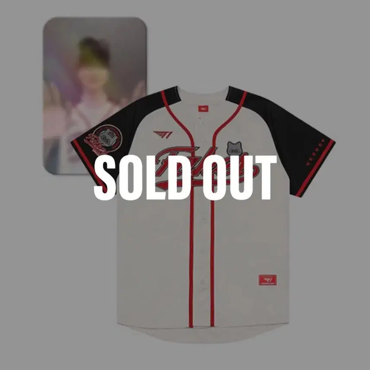 [BUNJANG] T1 Faker Birthday Baseball Jersey (S, M) with Photocard / 현물o)페이커 생일 야구 유니폼 S,M판매 포카포함