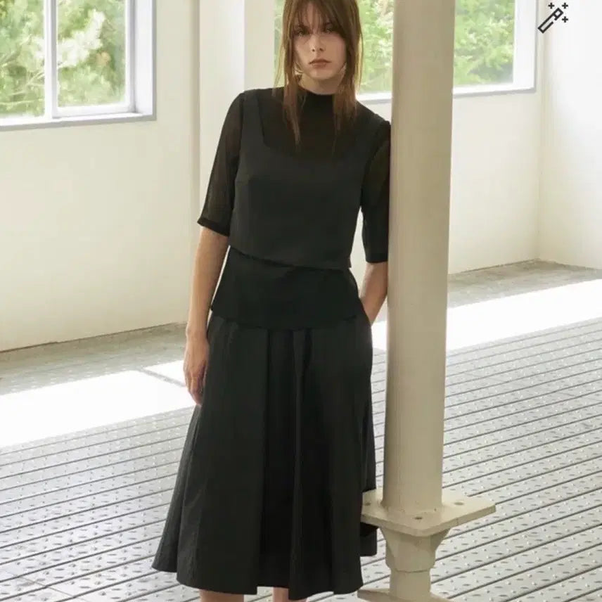 [BUNJANG] SJSJ Bustier Blouse Top / [새상품] 한섬 sjsj 뷔스티에 블라우스 탑