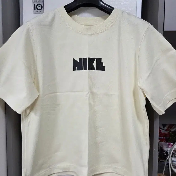 [BUNJANG] Nike Logo Short Sleeve T-Shirt Ivory / (상태최상)나이키 로고 반팔 티셔츠 아이보리