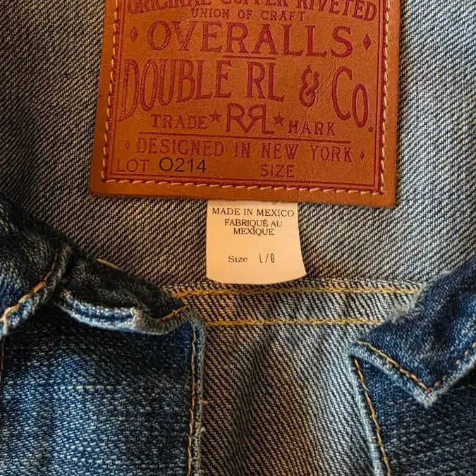 [BUNJANG] RRL Type 2 Overdale Denim Jacket / RRL 더블알엘 타입2 오버데일