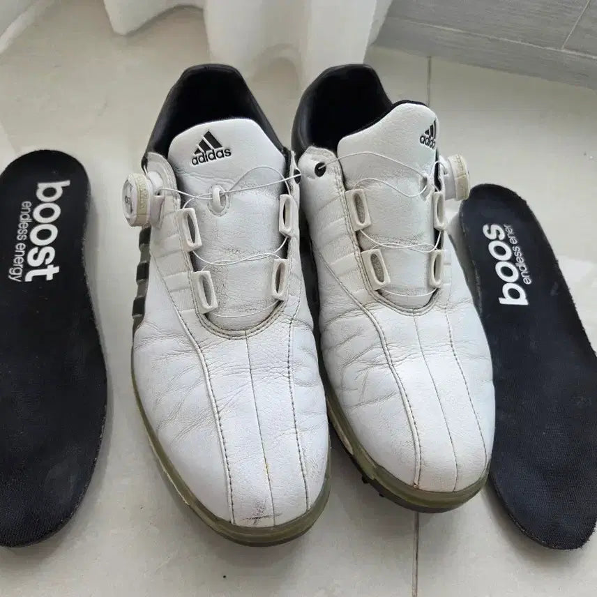 [BUNJANG] Adidas Tour360 EQT BOA Golf Shoes White / 아디다스 Tour360 EQT 보아 골프화 화이트