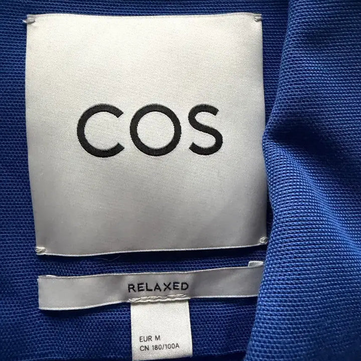 [BUNJANG] COS Blue Relaxed Utility Overshirt Jacket M / COS 코스 블루 릴렉스 유틸리티 오버셔츠자켓 M
