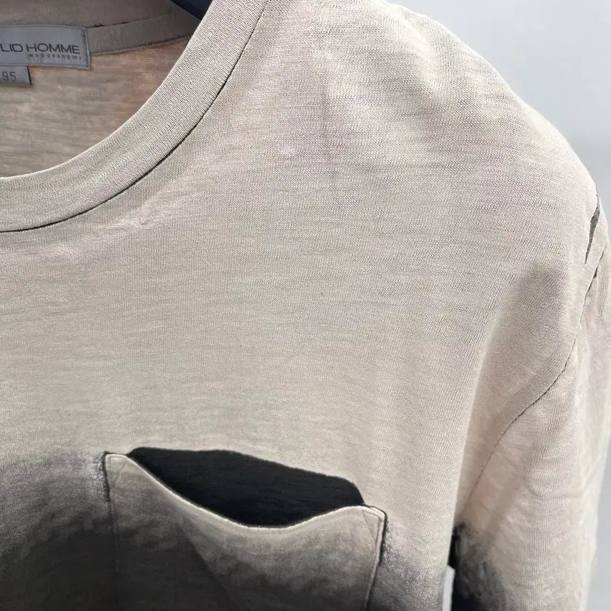 [BUNJANG] Solid Homme Tie-Dye Effect Short Sleeve T-Shirt / 솔리드 옴므  다잉효과 반팔 티셔츠