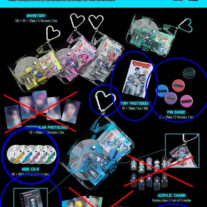 [BUNJANG] PLAVE CalPartu Inventory Album Yejun / Bambi Version / 플레이브 칼파투 인벤토리 앨범 예준/밤비