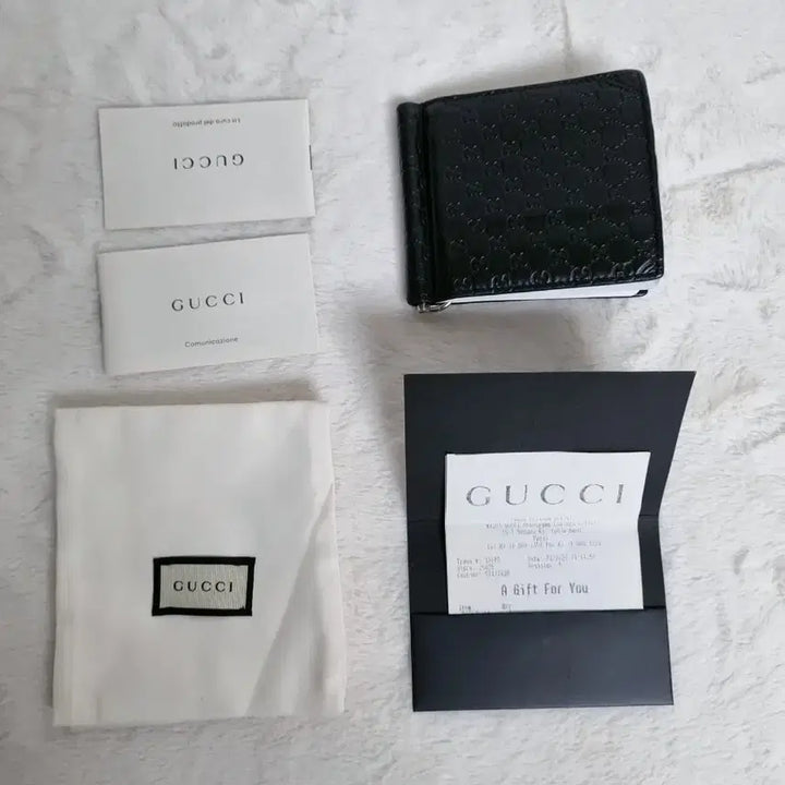 [BUNJANG] Gucci Micro Guccissima Bi-fold Wallet / 구찌 마이크로시마 머니클립 반지갑 (정품)