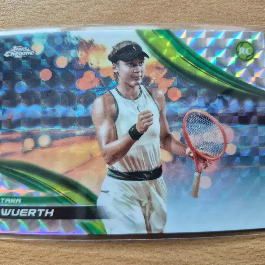 [BUNJANG] 2025 Topscrom Tennis Tara Vurt Geometric Reflector Card / 2025 탑스크롬 테니스 타라 뷔르트 루키 지오메트릭 리프렉터카드