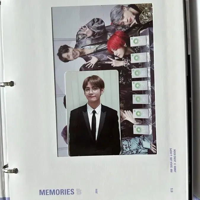 [BUNJANG] BTS Memories 2018 V Photocard / 방탄소년단 메모리즈 2018 V 포토카드