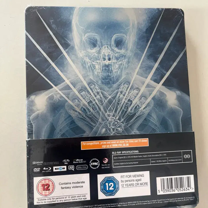 [BUNJANG] X-Men Origins: Wolverine Blu-ray Steelbook (Unsealed) / (미개봉)엑스맨 탄생: 울버린 블루레이 스틸북