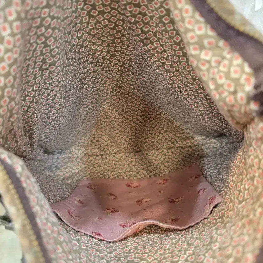 [BUNJANG] Check Quilted Crossbody Bag / 체크 퀼트 크로스백 가방