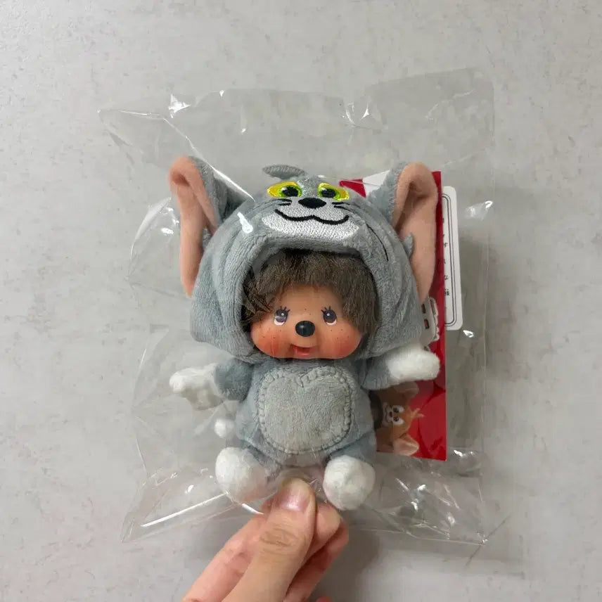 [BUNJANG] Monchhichi Tom &amp; Jerry Tomchichi Keyring / (새상품) 몬치치 톰과제리 톰치치 키링