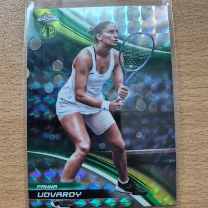 [BUNJANG] 2025 Topscrom Tennis Panna Woodvardi First Geometric Reflector Card / 2025 탑스크롬 테니스 판나 우드바르디 퍼스트 지오메트릭 리프렉터카드