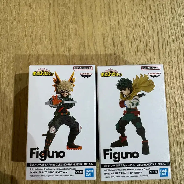[BUNJANG] Banpresto Figu-Rise Deku &amp; Bakugo Figure Bundle Set / 나히아 반프레스토 figuno 피그노 피규어 미도리야 바쿠고 일괄