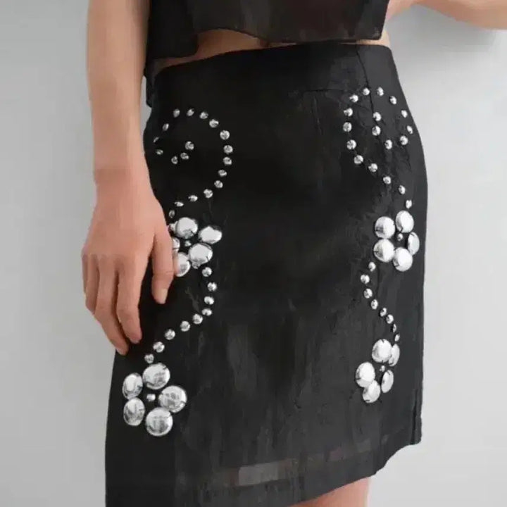 [BUNJANG] Gimaguas Cloud Stud Skirt / Gimaguas 기마구아스 클라우드 스터드 스커트