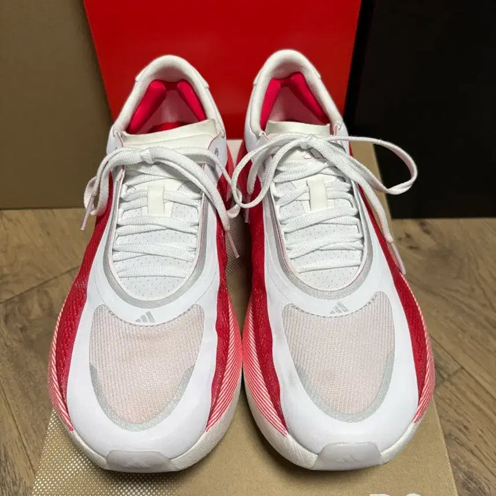 [BUNJANG] Adidas Hyperboost Edge Red Running Shoes / [260] 아디다스 하이퍼부스트 엣지 레드