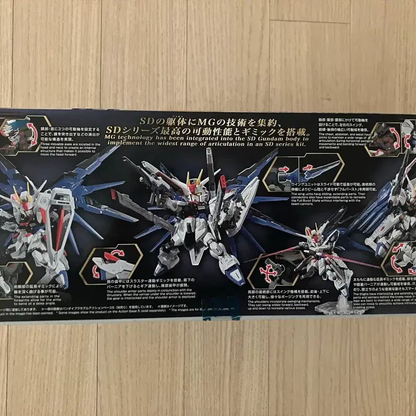 [BUNJANG] Bandai MGSD Freedom Gundam Plastic Model Kit / 반다이 MGSD 프리덤 건담 프라모델