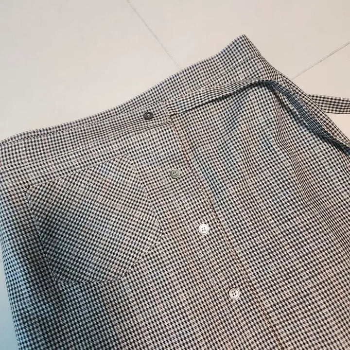 [BUNJANG] Recto Check Pattern Wrap Skirt / 렉토 체크 패턴 랩 스커트 free