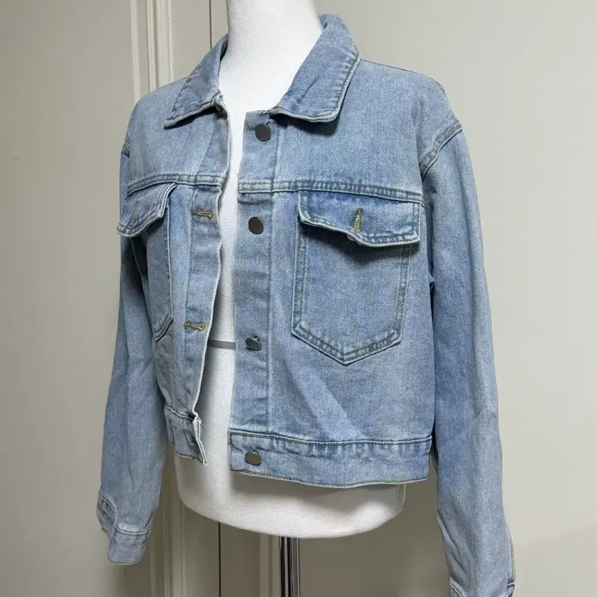 [BUNJANG] Light Wash Denim Jacket / 연청 데님 자켓