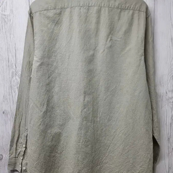 [BUNJANG] ConceptWon Cotton Linen Shirt Grass (Light Green) XL / [미착용 새상품] 컨셉원 코튼리넨 셔츠 그래스(라이트그린) XL