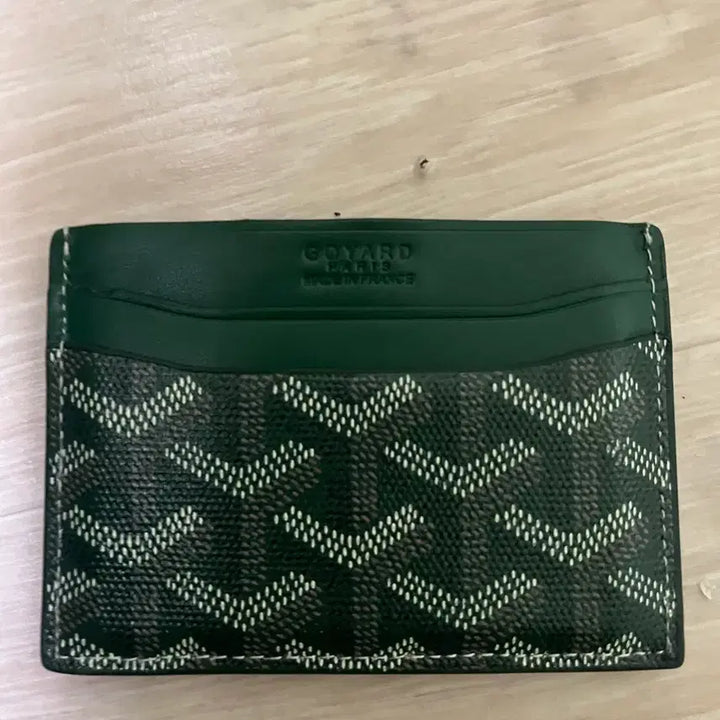 [BUNJANG] Goyard Saint Sulpice Card Holder Green / 고야드 카드지갑 그린