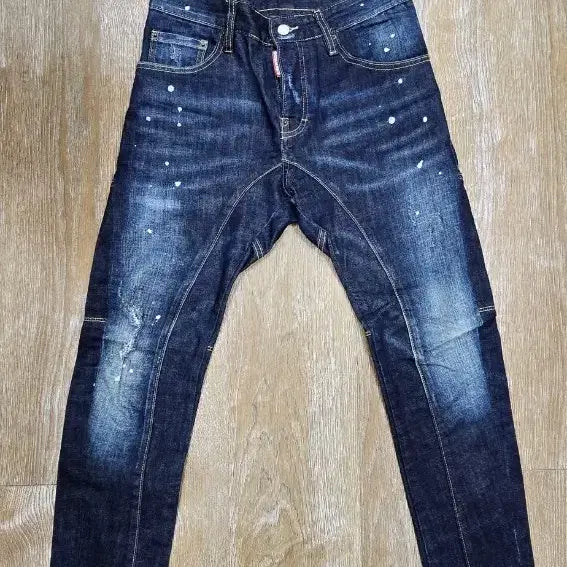 [BUNJANG] Dsquared2 Tidy Biker Jean Paint Damage Denim / 42)허단39/상태최상 Dsquared2  디스퀘어드2  페인트 데미지