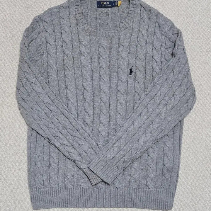 [BUNJANG] Polo Ralph Lauren QR New Model Knit L / 폴로 랄프로렌 qr 신형 니트
