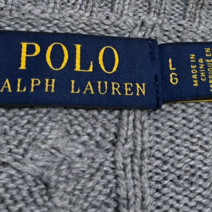 [BUNJANG] Polo Ralph Lauren QR New Model Knit L / 폴로 랄프로렌 qr 신형 니트