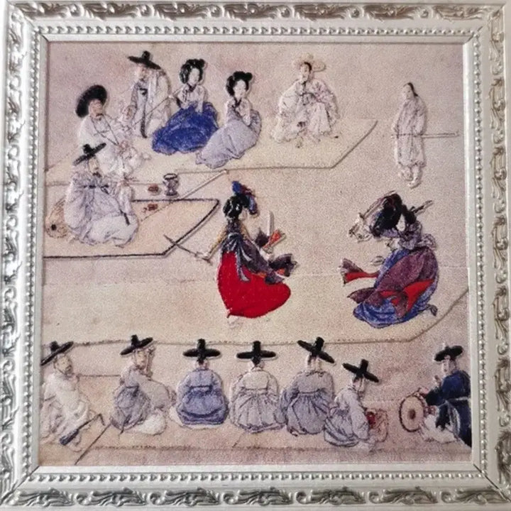 [BUNJANG] 2026 Samoa Shin Yun-bok Twin Sword Dance Color and Monochrome Silver Coins / 2026년 사모아 신윤복 쌍검대무 색채 은화
