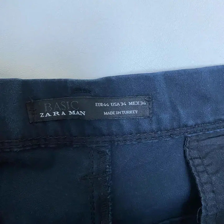 [BUNJANG] ZARA MAN Basic Navy Slim Fit Chino Pants (EUR 44 / USA 34) / 자라맨 BASIC 네이비 슬림 치노 팬츠