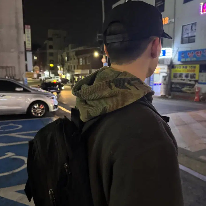 [BUNJANG] Deneb &amp; Dedette Camo Hoodie Zip-up XL / 디네뎃 카모 후드집업 XL