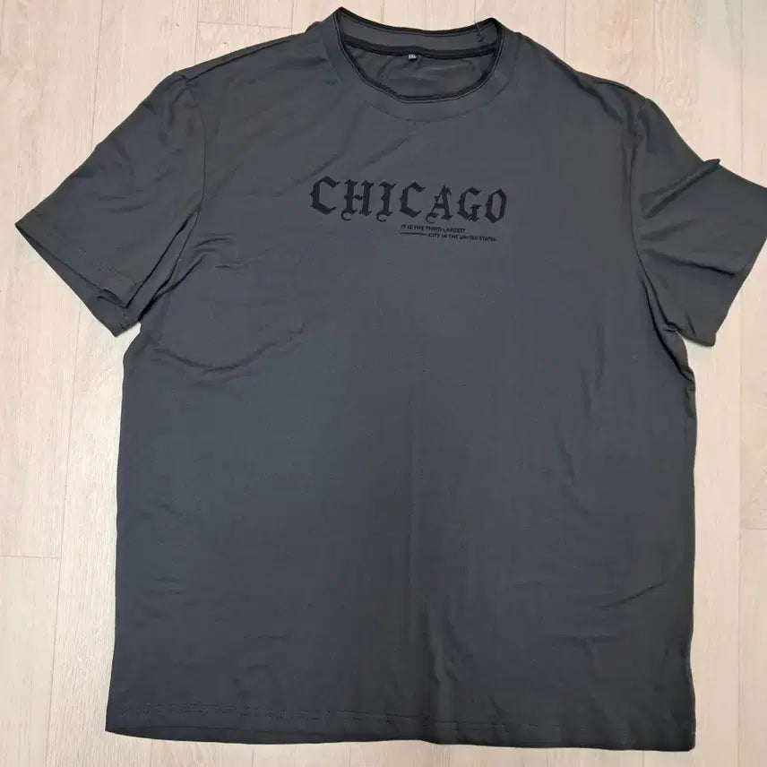 [BUNJANG] XXL Chicago Graphic Short Sleeve T-Shirt / XXL 시카고 그래픽 반팔 티셔츠