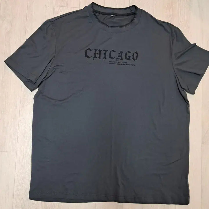 [BUNJANG] XXL Chicago Graphic Short Sleeve T-Shirt / XXL 시카고 그래픽 반팔 티셔츠