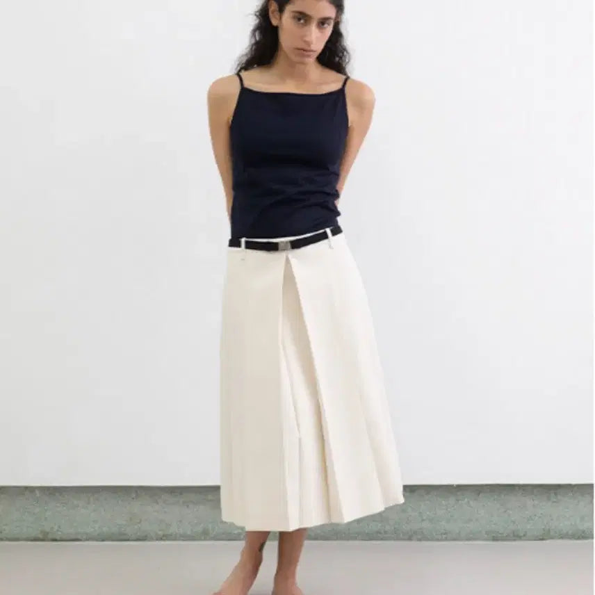 [BUNJANG] Reine 917 Kate Pleats Skirt Size 38 / 르917 케이트플리츠 스커트 38