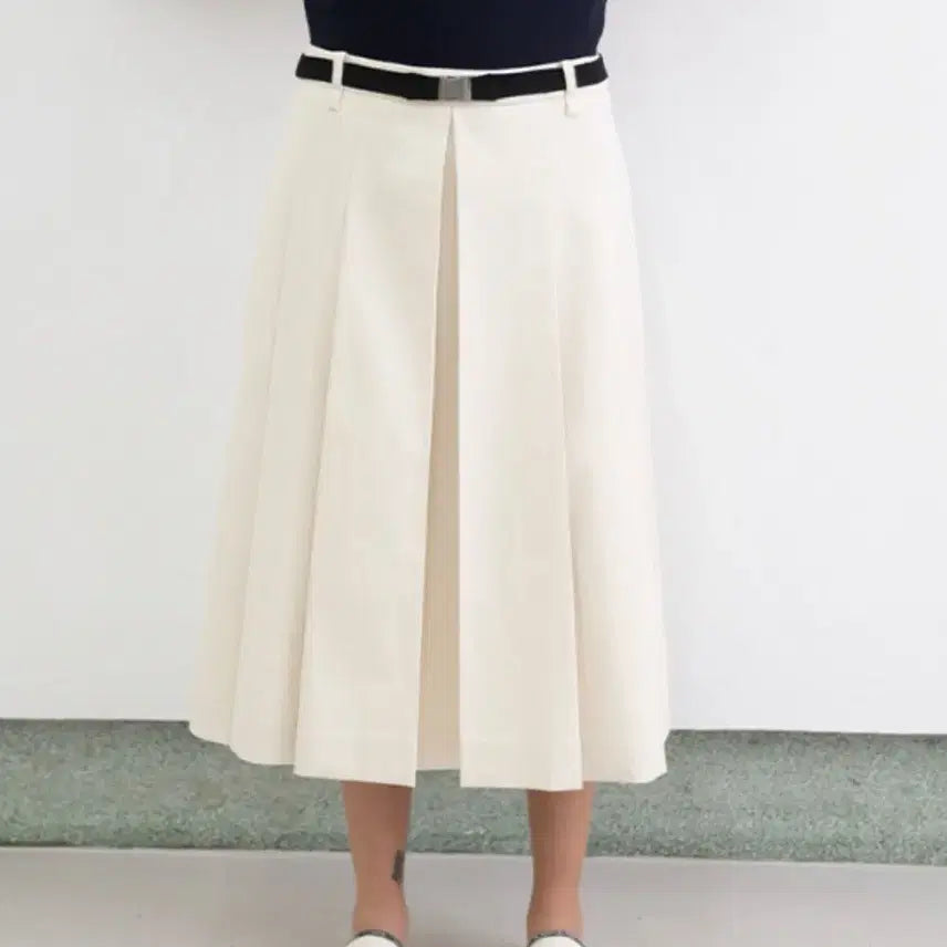 [BUNJANG] Reine 917 Kate Pleats Skirt Size 38 / 르917 케이트플리츠 스커트 38