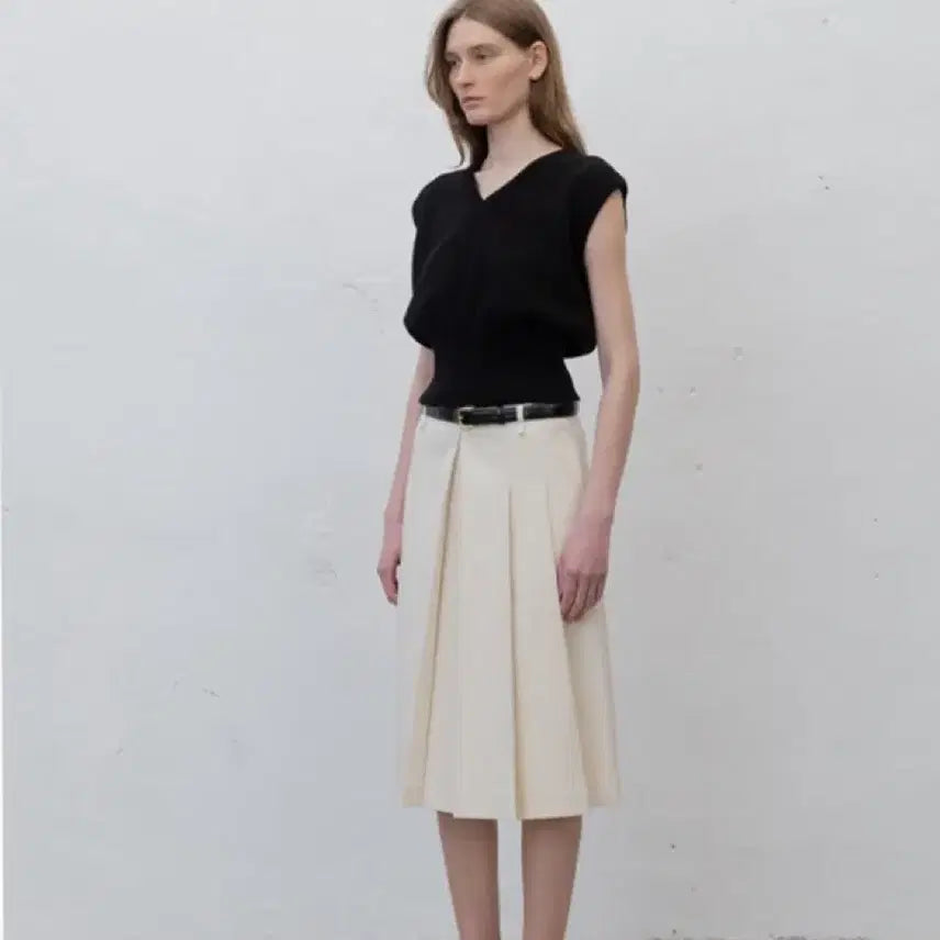 [BUNJANG] Reine 917 Kate Pleats Skirt Size 38 / 르917 케이트플리츠 스커트 38