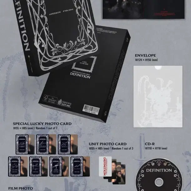 [BUNJANG] AMPERS&amp;ONE DEFINITION Album Here Version (Sealed) / [미개봉] 앰퍼샌드원 DEFINITION 앨범 Here 버전